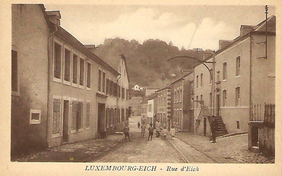 Luxembourg, Eich - Rue d'Eich