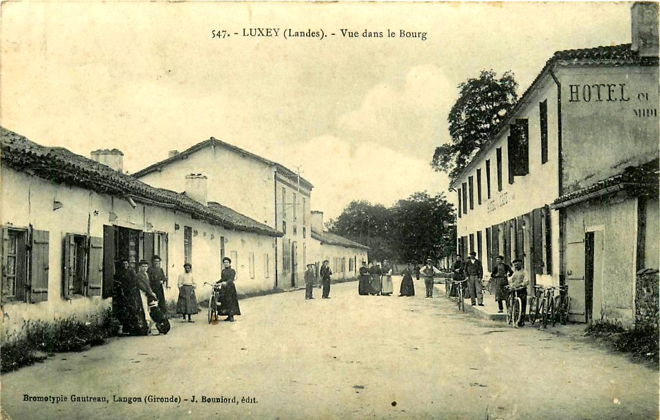 Luxey - bourg 1