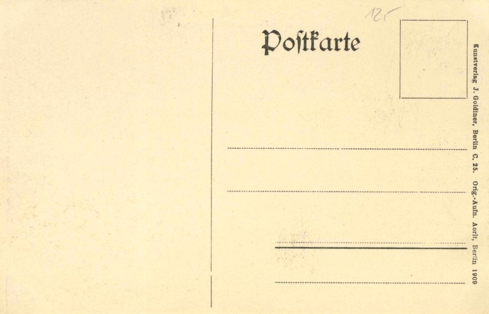 Lychen, Brandenburg - Forsthaus Wuppgarten (back) (Zeno Ansichtskarten)