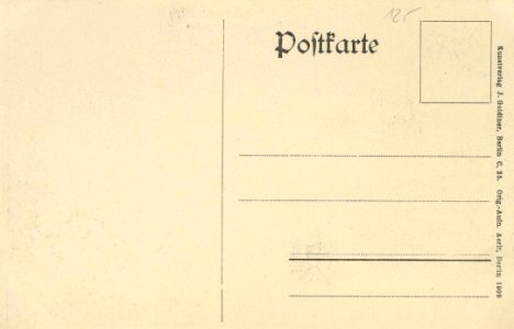 Lychen, Brandenburg - Forsthaus Wuppgarten (back) (Zeno Ansichtskarten)