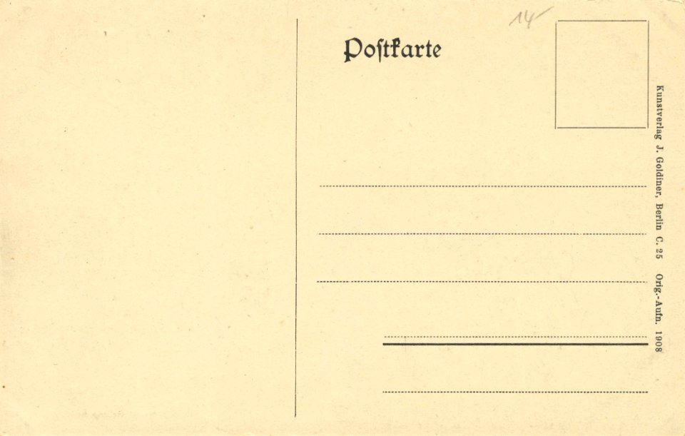 Lychen, Brandenburg - Oberpfuhl (2) (back) (Zeno Ansichtskarten)