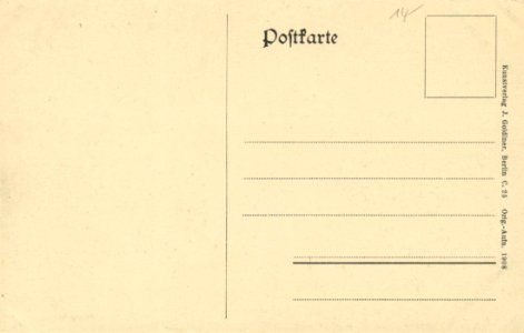Lychen, Brandenburg - Oberpfuhl (2) (back) (Zeno Ansichtskarten)