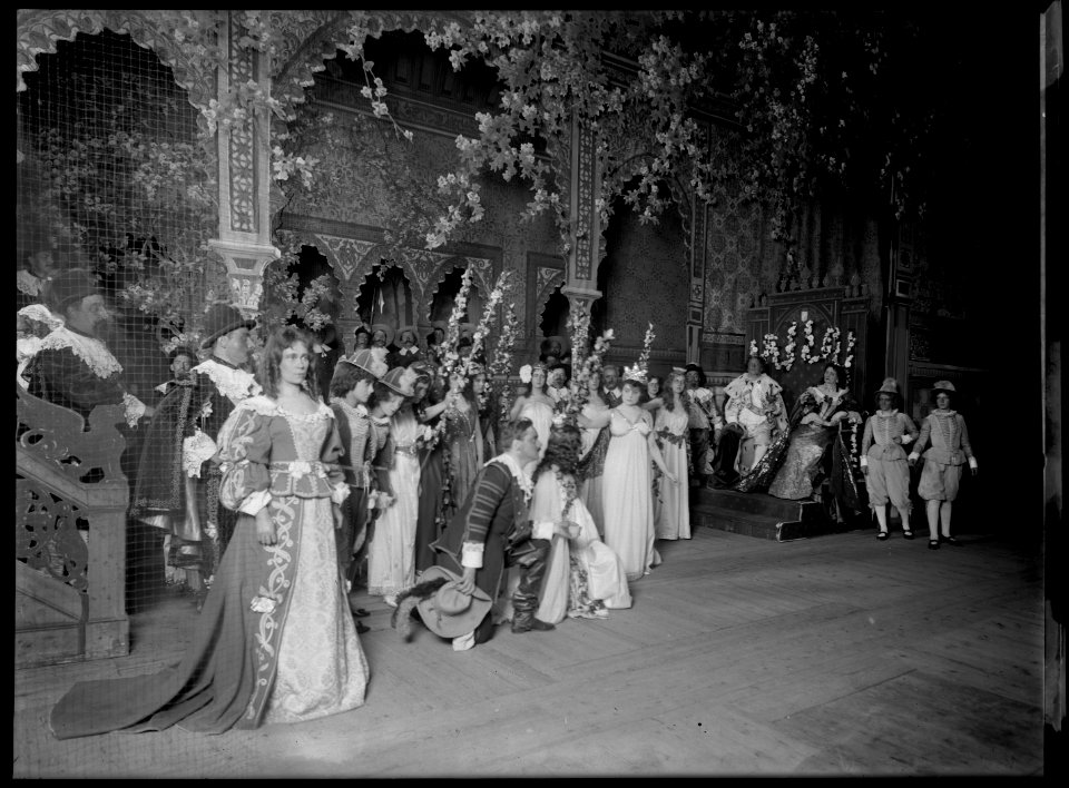 Lyckan, Svenska teatern 1903. Föreställningsbild - SMV - SvT047