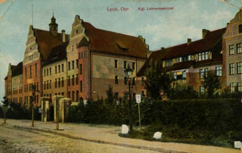 Lyck, Ostpreußen - Kgl. Lehrerseminar (Zeno Ansichtskarten)