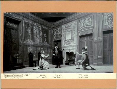 Lycksökerskan, Dramatiska teatern 1902. Föreställningsbild - SMV - H13 035