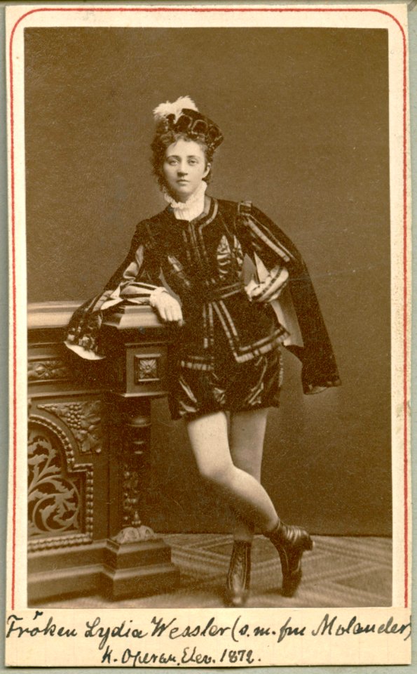 Lydia Wessler, rollporträtt - SMV - H6 053