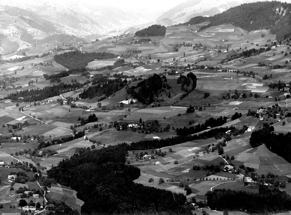 Luftaufnahme aus dem Voralpengebiet - CH-BAR - 3241376