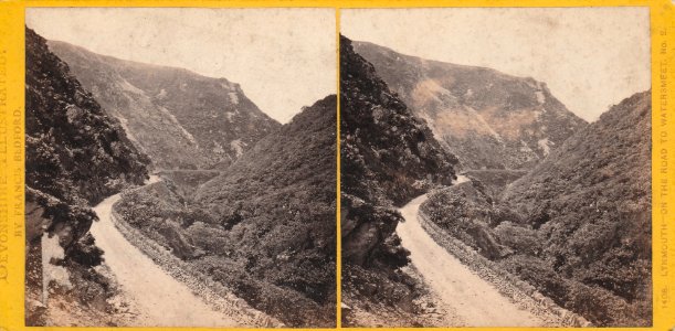 Lynmouth, on the road to Watersmeet