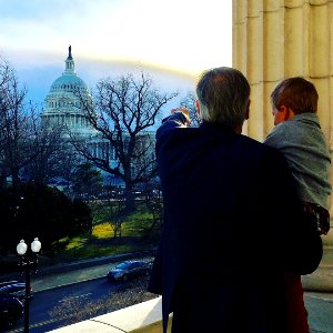 Luther Strange with grandson at Russell Senate Office Building 16906418 760464247456910 6582562153109127168 n