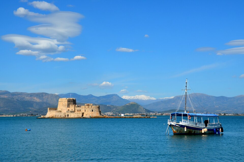 Coast boat ship