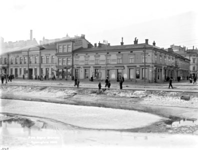 Läntinen Rantakatu (= Eteläranta ) 18, 20 Eteläesplanadi 2 - N407 (hkm.HKMS000005-000000x4)