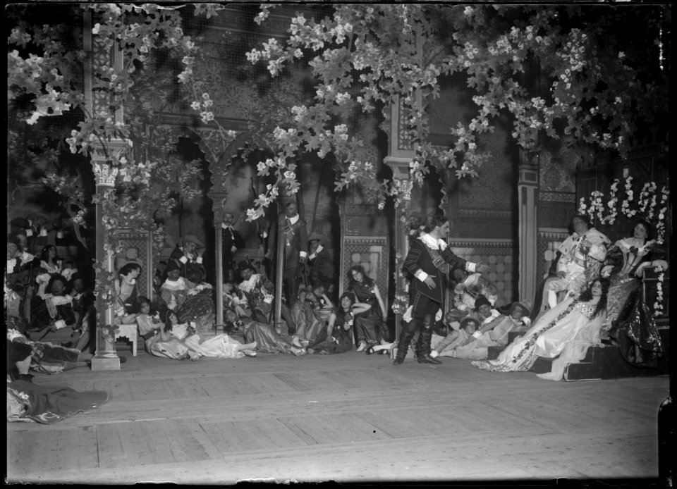 Lyckan, Svenska teatern 1903. Föreställningsbild - SMV - SvT046