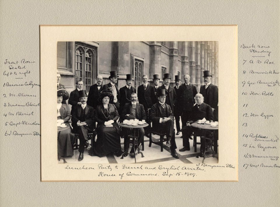 Luncheon party to French and English Aviators by Sir (John) Benjamin Stone (2)