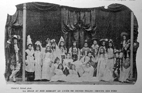 Lycée jeunes filles belle au bois dormant 1899 96305