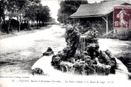 Lège-Cap-Ferret - Piquey - puits artésien