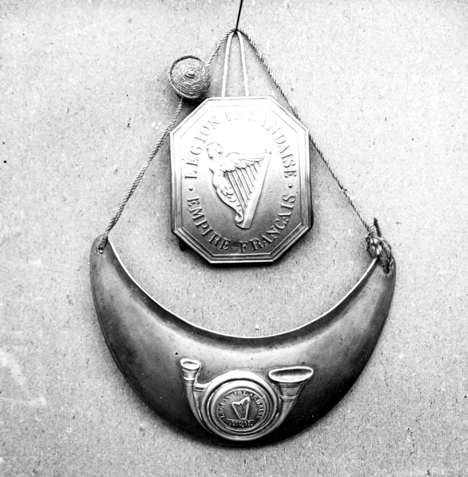 Légion Irlandaise - Empire Francais. Badge of the Irish. (35605028755)