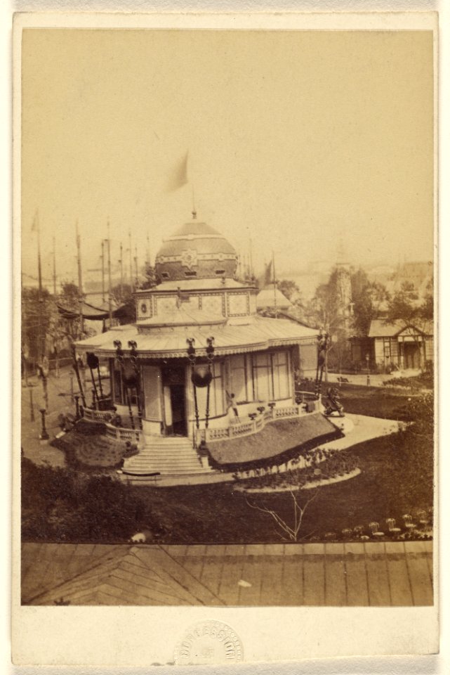 Léon & Lévy, Unidentified pavilion at the Exposition Universalle, Paris, France, 1867