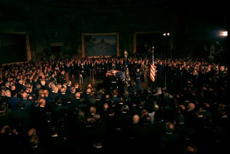 Lyndon Johnson Funeral photo