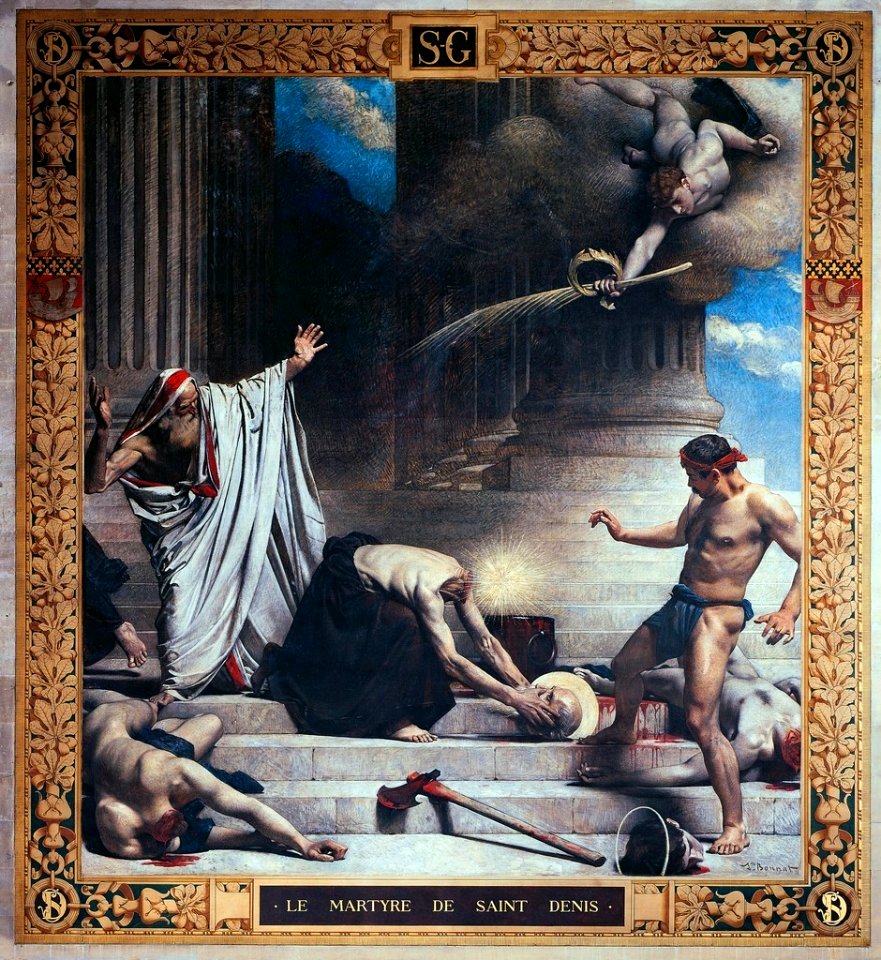 Léon Bonnat Le Martyre de Saint Dénis Panthéon de Paris