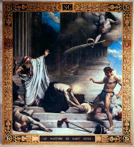 Léon Bonnat Le Martyre de Saint Dénis Panthéon de Paris