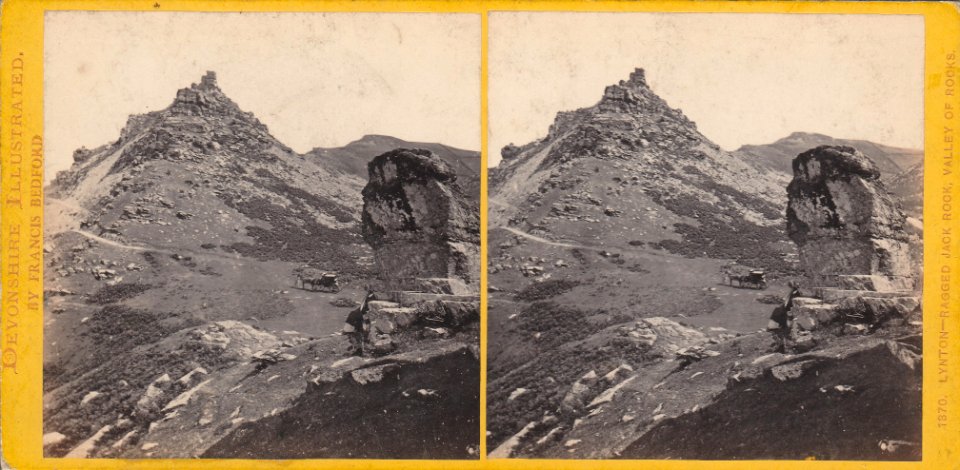 Lynton, Ragged Jack Rock, Valley of Rocks
