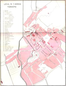 Léva 1900 körül- Borovszky