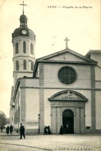 Lyon hopital charite chapelle portail