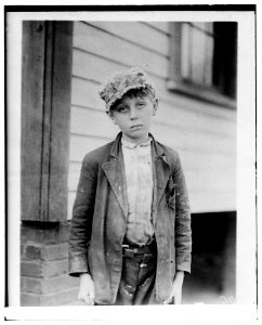 Luther Dories. Been doffing some months in Spinning Room -2. Massachusetts Mills, Lindale, Ga. Said 12 years old, but very doubtful. Father and brother work. LOC nclc.05341