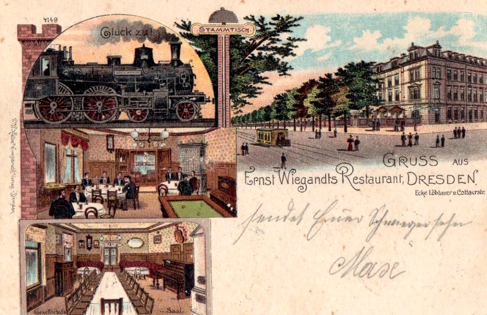 Löbtauer calle restaurante bella época dresde