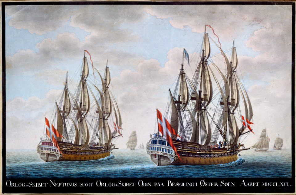 Lønning - Neptunus og Odin - 1791