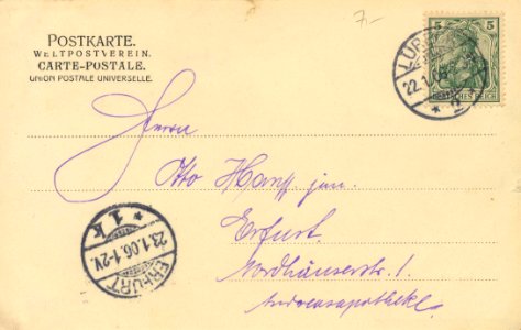 Lübeck, Schleswig-Holstein - Hafen (back) (Zeno Ansichtskarten)
