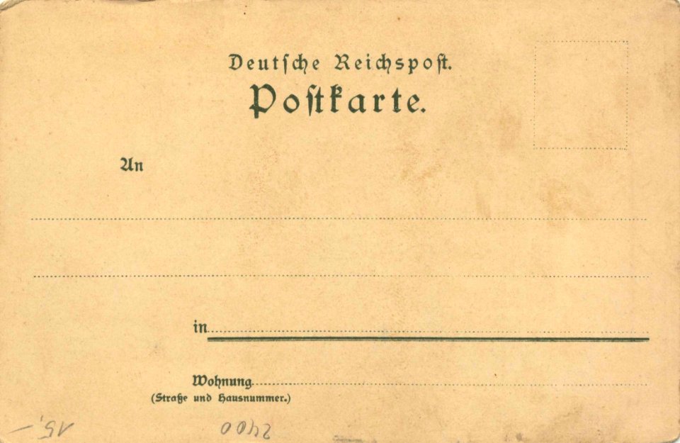 Lübeck, Schleswig-Holstein - Rathaus (2) (back) (Zeno Ansichtskarten)