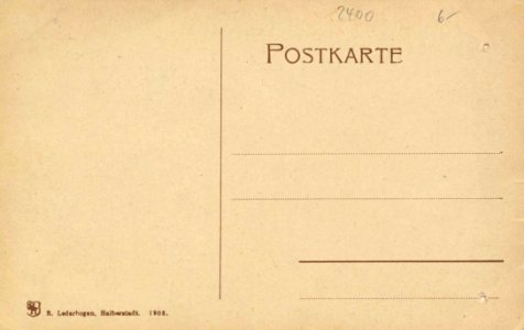 Lübeck, Schleswig-Holstein - Stadtansicht (back) (Zeno Ansichtskarten)