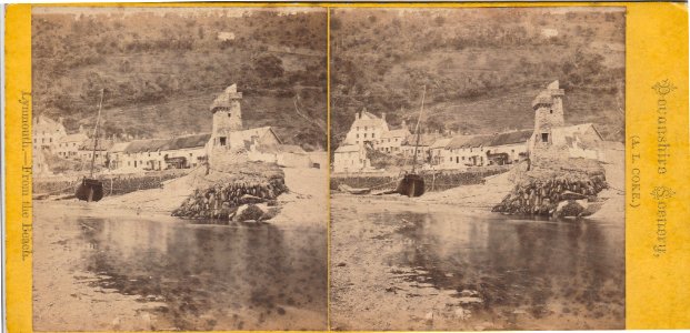 Lynmouth, from the beach