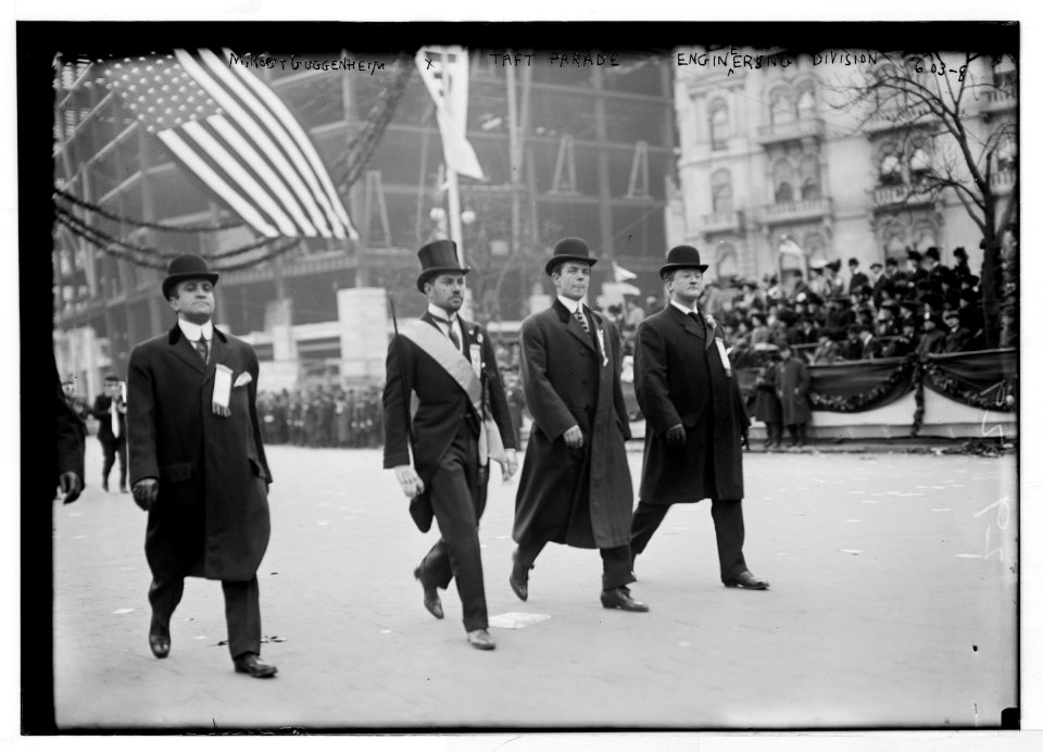M. R'bert Guggenheim, Taft parade, Engineering Division (New York) LCCN2014682888