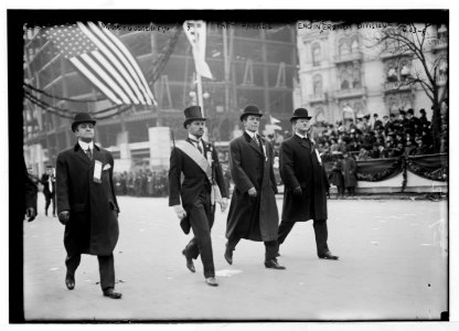 M. R'bert Guggenheim, Taft parade, Engineering Division (New York) LCCN2014682888