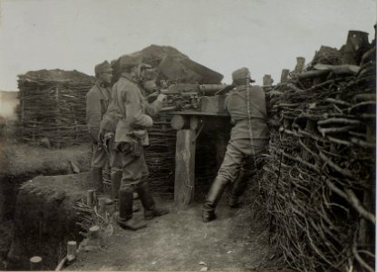 M.G.Stand bei der Kavallerie Schützendivision bei SINKOW. (BildID 15448380)