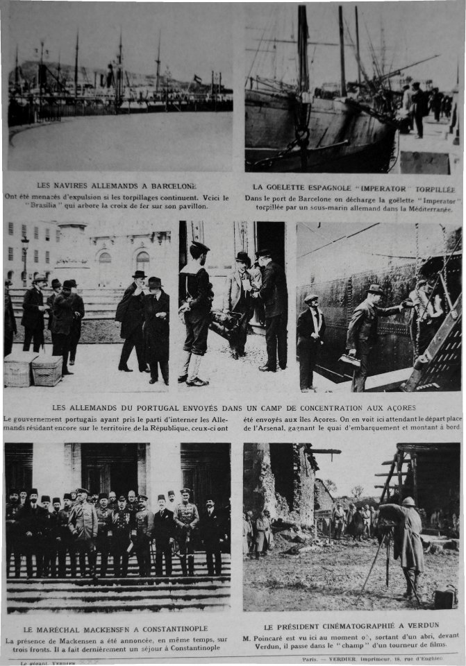 M 129 16 Mackensen Poincaré Barcelone