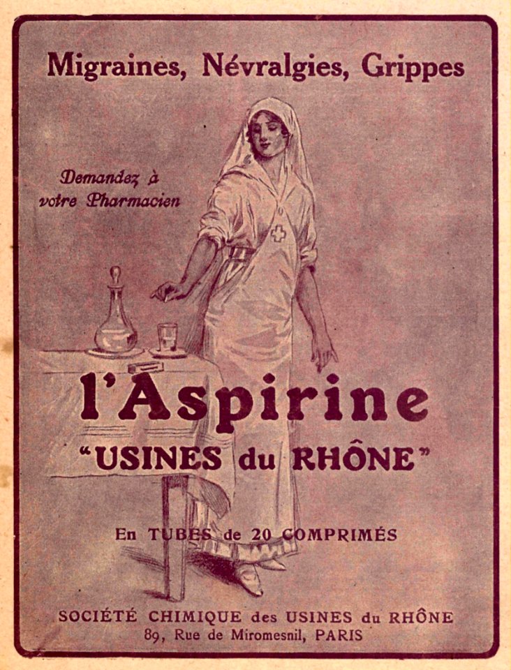 LÁspirine, USINES du RHÔNE