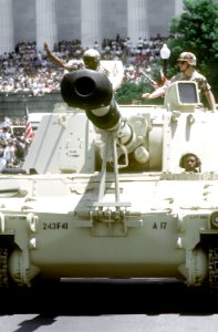 M109 howitzer National Victory Celebration