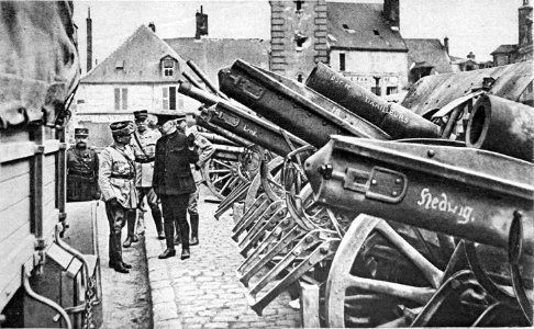 M 247 Pétain Poincaré Mangin à Villers-Cotterets
