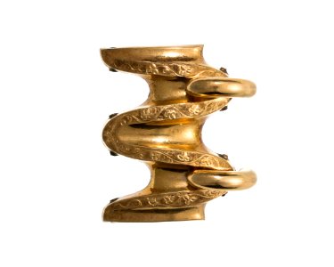 Länk till armband, av guld, 1860-tal - Hallwylska museet - 109869