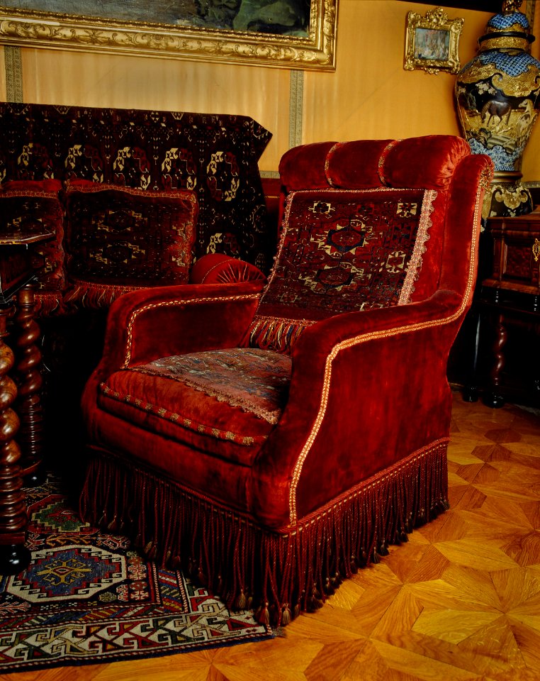 Länstol i rökrummet - Hallwylska museet - 82326