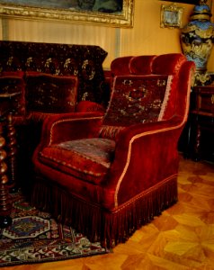 Länstol i rökrummet - Hallwylska museet - 82326