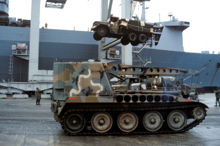 M578 Light docks REFORGER 86