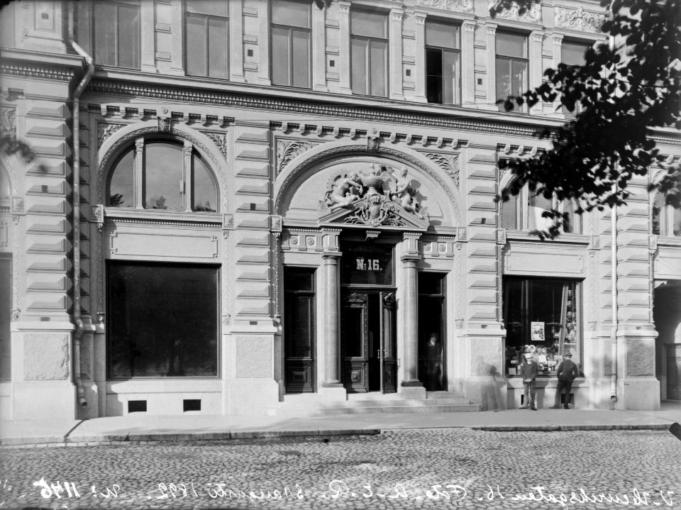 Läntinen Heikinkatu 16 (=Mannerheimintie 14), ns - N1146 - hkm.HKMS000005-km0000mfjt
