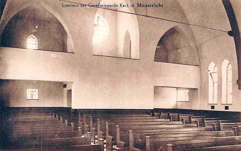 Maastricht, Gereformeerde Kerk, interieur