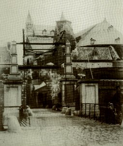 Maastricht, sloop vestingwerken, Onze-Lieve-Vrouwepoort1, buitenzijde