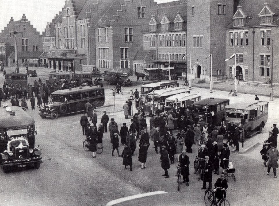 Maastricht, Stationsplein, 1929