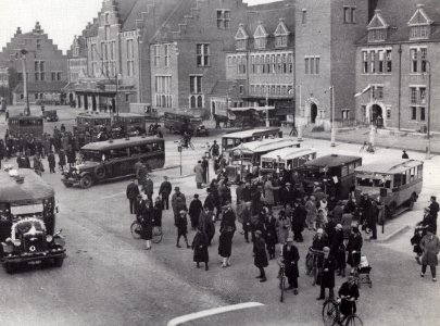 Maastricht, Stationsplein, 1929